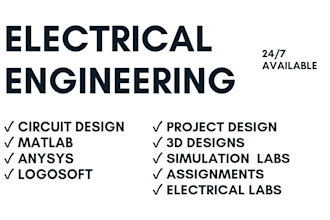 do electrical engineering projects, problems, labs and assessments