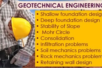 produce structural and geotechnical engineering design and drawings
