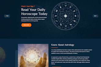 build a wordpress website for professional tarot readers
