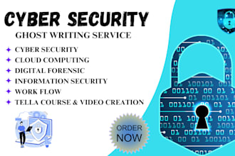 write cyber security, information security ebook and online course