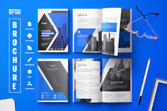 design company profile business proposal brochure report employee handbook