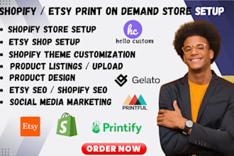 etsy print on demand shopify print on demand etsy seo shopify ecommerce website