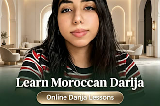 teach you darija basics in 1 week