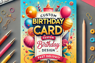 design professional and personalized digital birthday cards