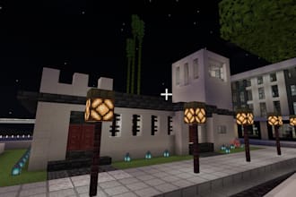 design and build your houses and skyscrapers in minecraft