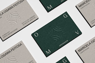 design unique business card and complete stationery items for lawyer