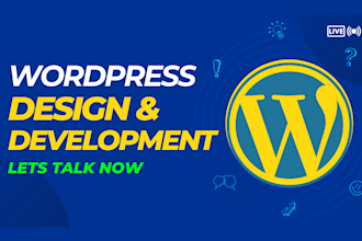 design an awesome wordpress website at the lowest price
