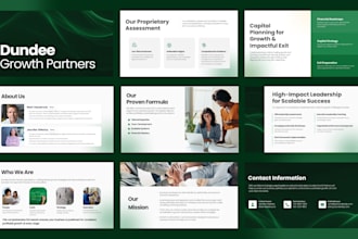 design a pitch deck powerpoint presentation