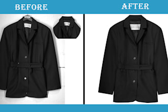 do professionally edit ghost mannequin photos for your clothing items