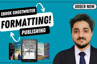 do self help book ghostwriting, formatting, and publishing