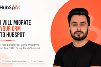 do hubspot crm migration from salesforce, zoho or any crm