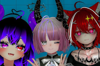 draw anime character, pfp, oc art, vtuber art, photo avatar, avatar icon