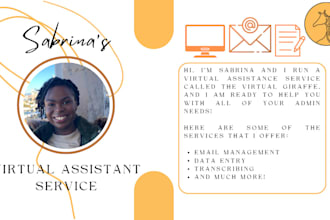 do general virtual assistant and admin work