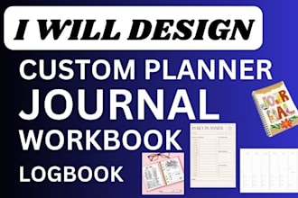 design your printable planners and journals