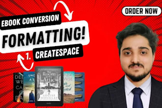 convert kindle ebook to paperback and formatting, publishing