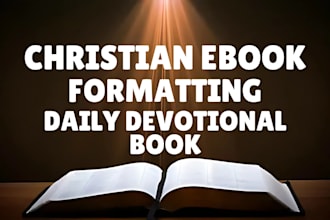 format design daily devotion amazon christian ebook KDP journal prayer bookcover