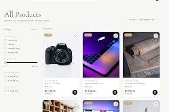 build a custom interactive website