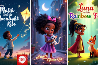 illustrate children story book illustration KDP children story book illustration