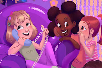 create illustrations for your childrens book