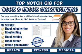 be ebook ghostwriter KDP book writer ghost book writer non fiction ghostwrite