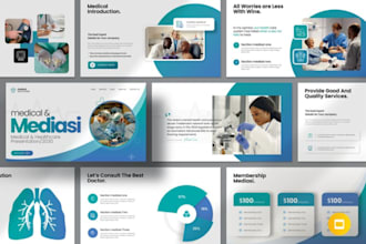 design medical presentation folder company profile healthcare mental health post