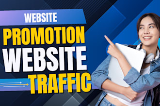 website promotion increase website traffic on social medial organic shopify ads
