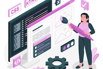 develop a fully responsive and dynamic angular website