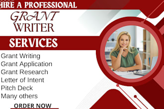 do grant research and write winning proposals for nonprofits, 501c3, businesses