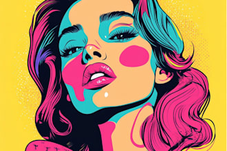 make your photos into wpap pop art