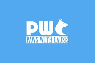 make unique established dog therapy center logo
