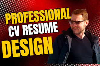 create professional cv resume writing service executive job cover letter design