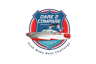 design awesome bold boat logo