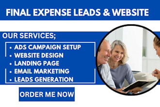 final expense leads burial insurance leads final expense final expense website