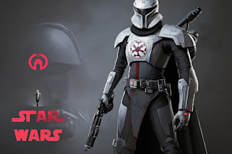 design your sci fi and star wars character