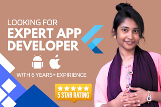 develop mobile app, android, iso, app development, flutter developer