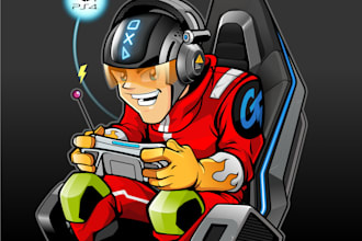 design awesome gaming logo
