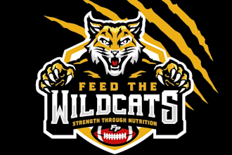design high school football team logo
