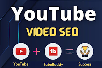 be your youtube video SEO expert