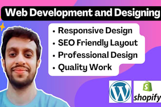 design and develop responsive wordpress website in 24 hrs