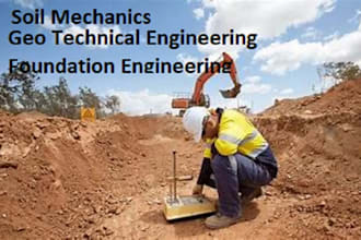 assist you in soil mechanics, foundation and geo technical engineering tasks
