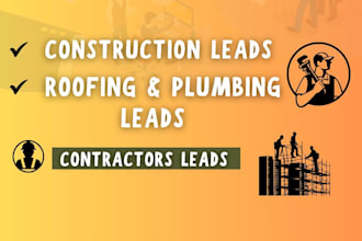 give USA construction leads for real estate and contractors, cre leads