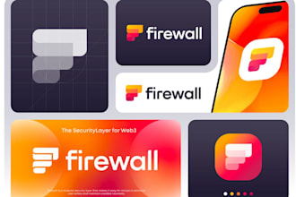 do modern startup, tech, crypto, technology, security and app logo design