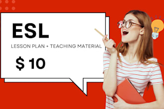 create esl lesson plan