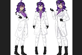 draw your danganronpa sprite