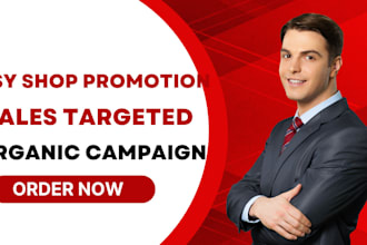 do etsy shop promotion to 50k pinterest audience