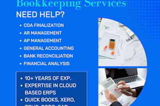 do accounting and bookkeeping work for australian, USA, and singapore