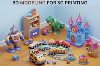 sculpt custom 3d toy model for kids perfect for 3d printing