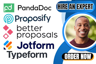 design better proposal proposify jotform pandadoc docusign template qwilr