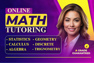be tutoring online math discrete math business math statistics and algebra tutor