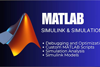 do matlab programming and simulink tasks in cheap price